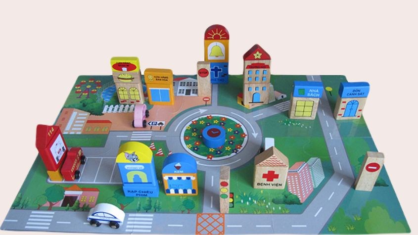 Đồ chơi thành phố tương lai Winwintoys Đồ chơi thành phố tương lai Winwintoys