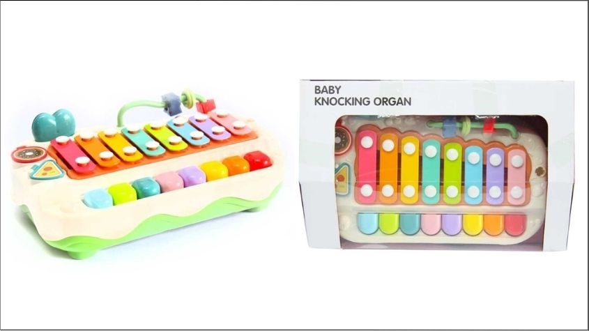 Bộ đồ chơi gõ trống VBCare VBC-YL1022-12CA Bộ đồ chơi gõ trống VBCare VBC-YL1022-12CA