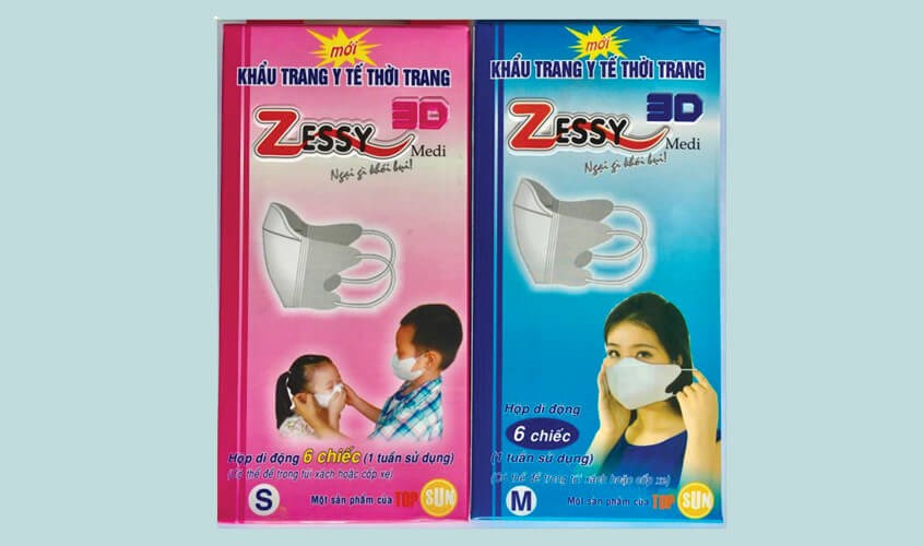 Khẩu trang y tế trẻ em Zessy