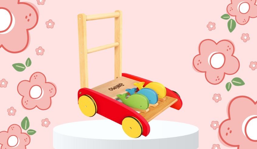 Xe tập đi gỗ Animo