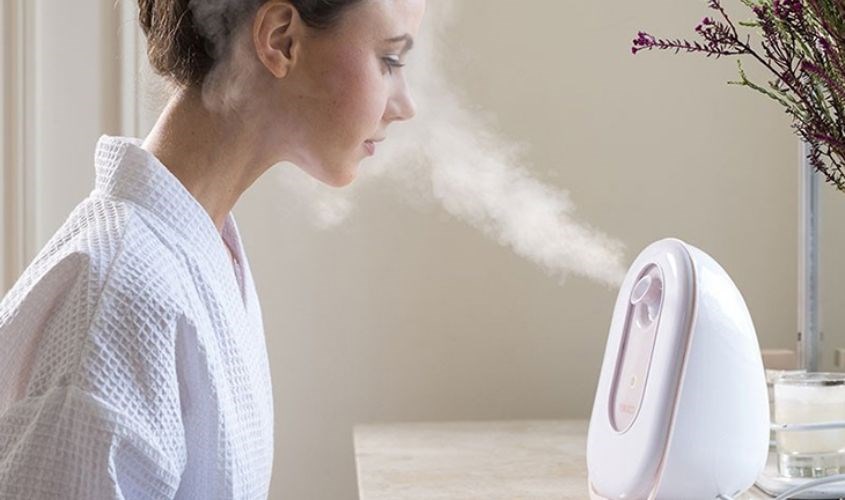 Chọn nhiệt độ phù hợp và giữ khoảng cách an toàn khi xông