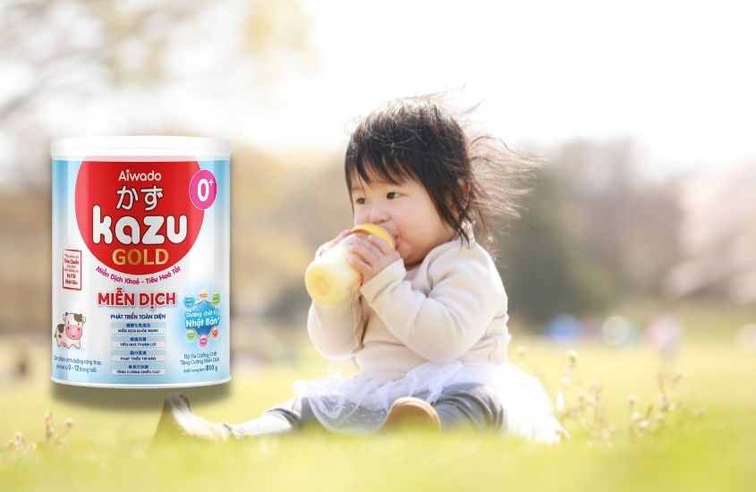 Sữa Kazu miễn dịch Gold