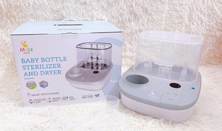 Máy tiệt trùng sấy khô và hâm sữa Moaz BéBé MB-005
