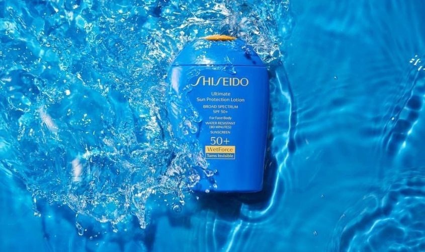 Kem chống nắng Shiseido Ultimate Sun Protection Lotion SPF50+ Wetforce