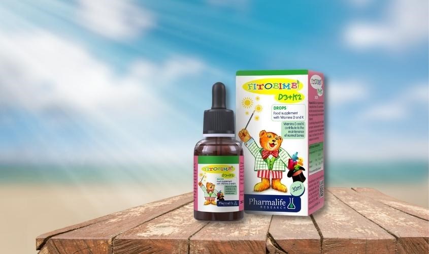 Siro Fitobimbi D3+K2 giảm nguy cơ còi xương 30 ml (từ 0 tháng)