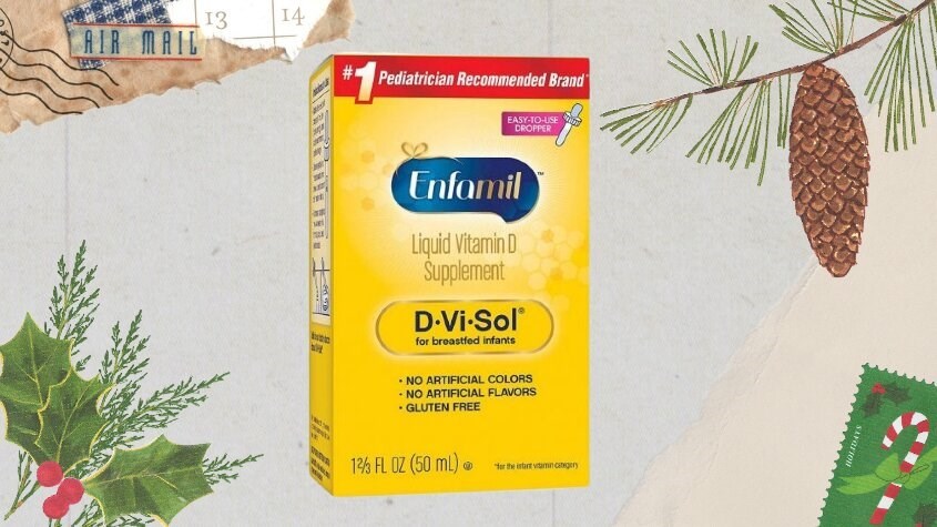 Enfamil D-Vi-Sol hỗ trợ tăng cường chiều cao cho bé