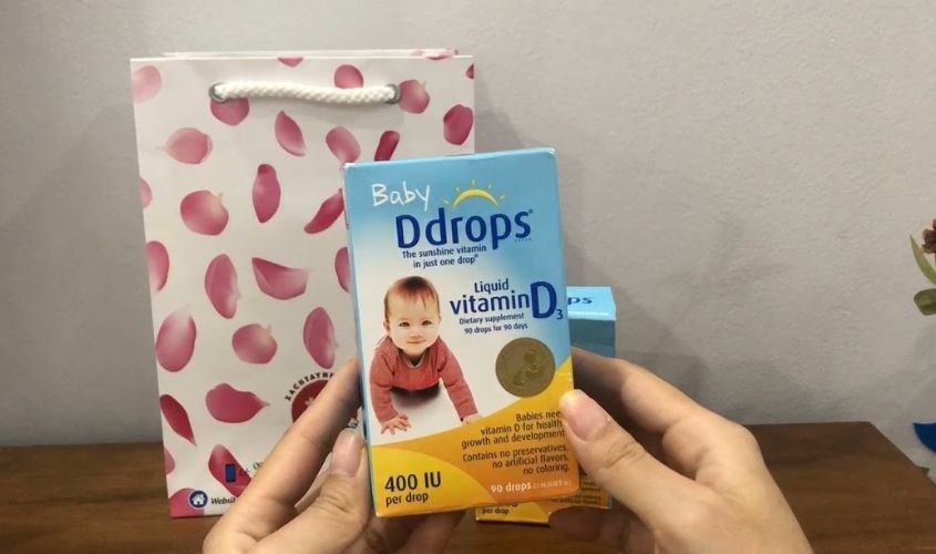 Baby Drops Vitamin D3 tăng cường hệ miễn dịch cho bé