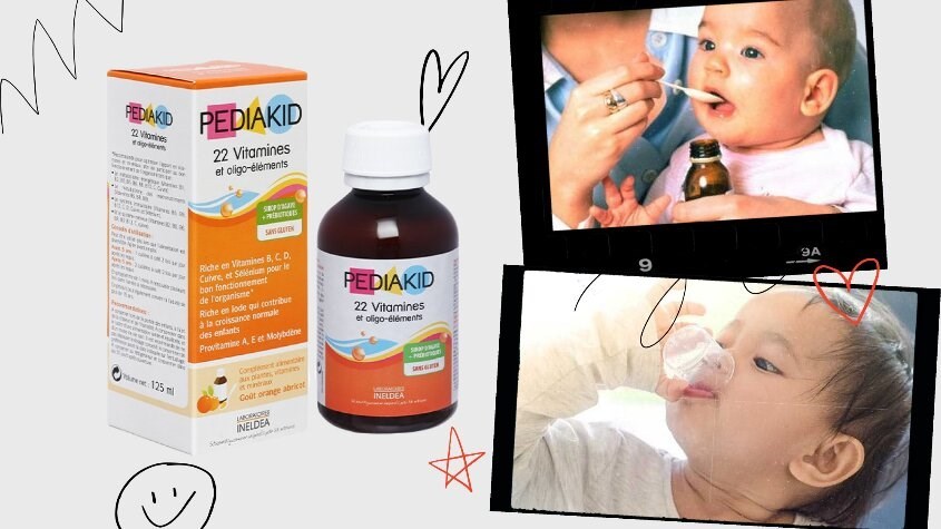 Siro Pediakid 22 Vitamines bổ sung vitamin và khoáng chất 125 ml