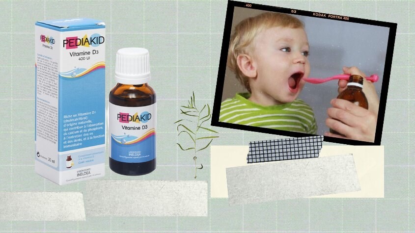 Siro Pediakid Vitamin D3 phát triển xương và răng 20 ml