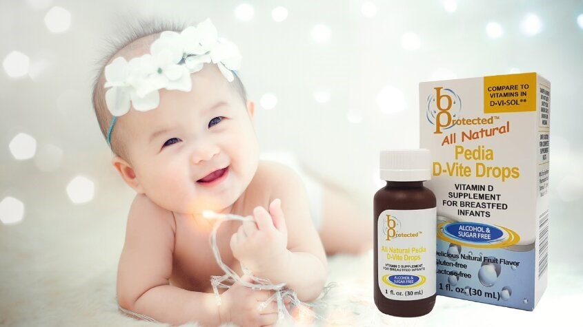 Pedia D-Vite Drops giúp bé nhanh lớn