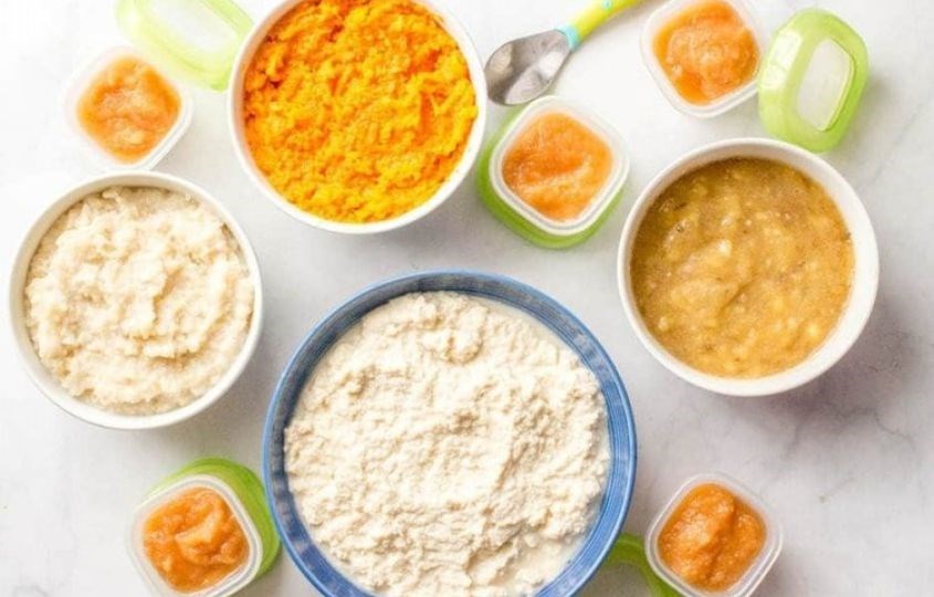 Pha với bột cần nấu chín