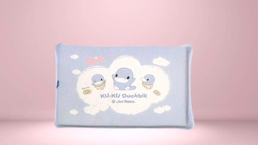 Gối chống ngạt KuKu KU2025 33x48x3 cm - Màu ngẫu nhiên (từ 0 tháng)