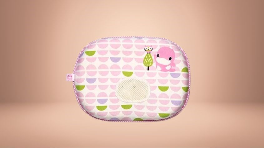 Gối KuKu KU2080 28x22.8 cm - Màu ngẫu nhiên (0 - 6 tháng)