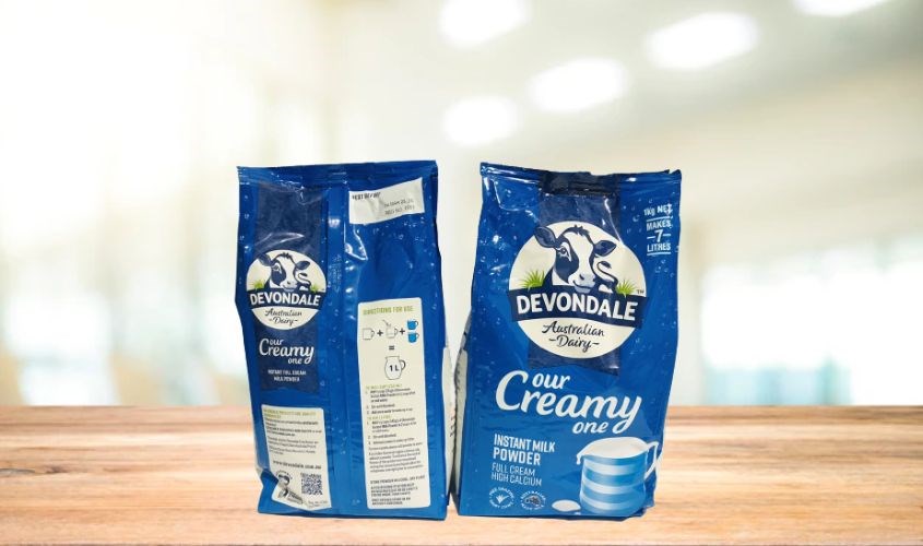 Sữa Devondale có giá tùy thuộc vào các chỗ bán