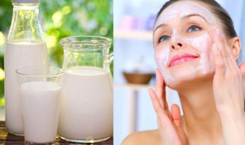 Sử dụng mỗi sữa tươi để rửa mặt