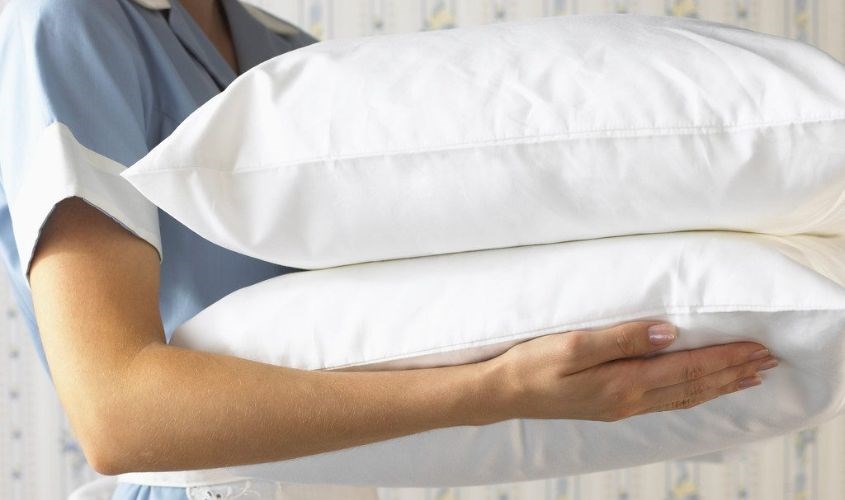 Gối cao su non hoàn toàn có thể giặt được cho bé