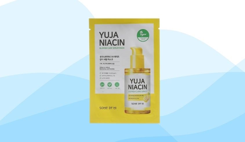Mặt nạ giấy Quýt Yuja cấp ẩm và dưỡng sáng da Some By Mi Yuja Niacin 30 Days Blemish Care Serum 25g