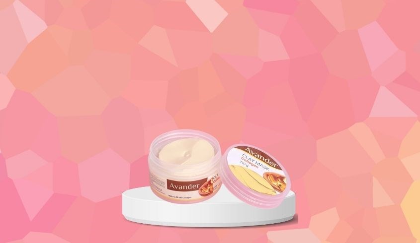Mặt nạ đất sét Collagen dưỡng sáng, chống lão hoá Avander 110g (Hũ) 