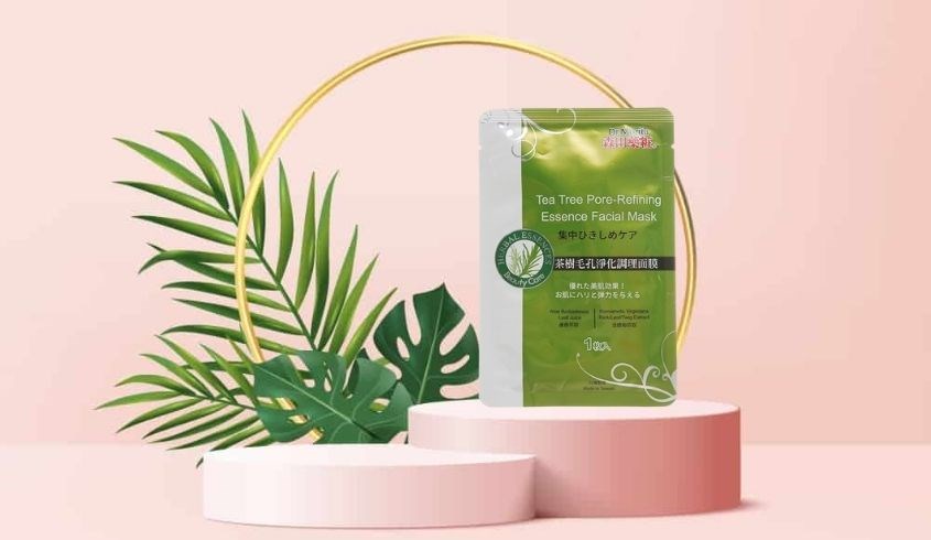 Mặt nạ giấy Tràm Trà dưỡng da, se khít lỗ chân lông Dr. Morita Tea Tree Pore-Refining Essence 25g