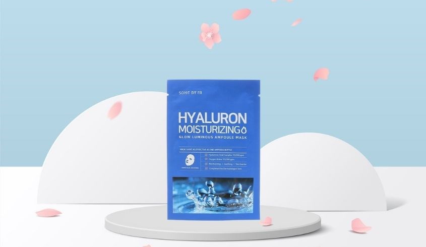 Mặt nạ giấy Hyaluronic Acid cấp ẩm sâu Some By Mi Hyaluron Moisturizing 25g