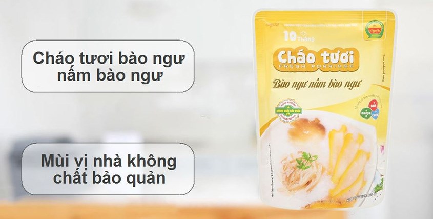 Cháo tươi Cây Thị bào ngư vị bào ngư nấm bào ngư gói 260g