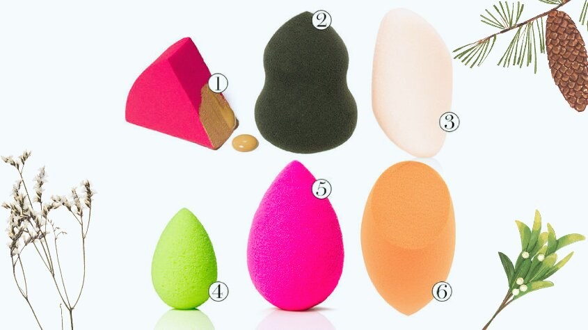 Chọn miếng mút trang điểm phù hợp khi trang điểm