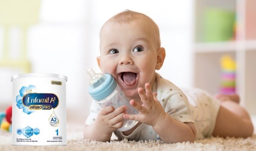 Sữa bột Enfamil AII Neuropro Infant Formula số 1 350g (0 - 6 tháng)