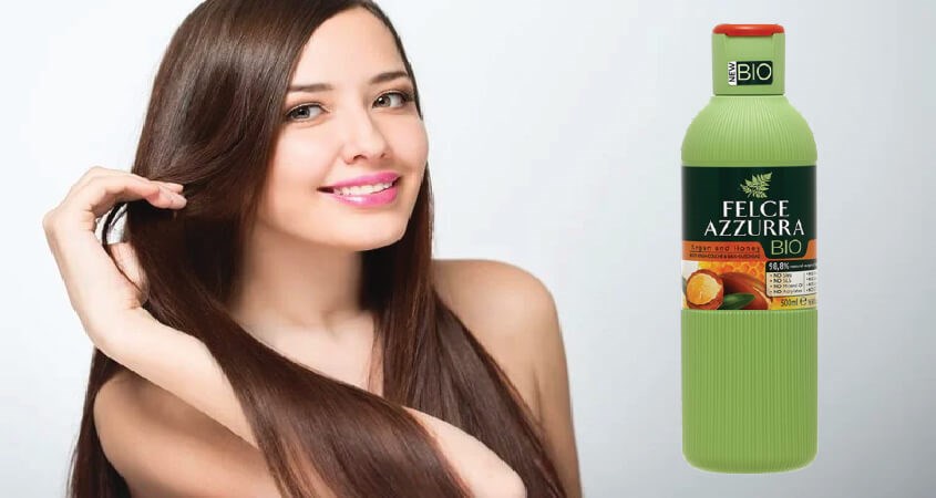 Sữa tắm hữu cơ Felce Azzurra hương Argan và mật ong 500 ml