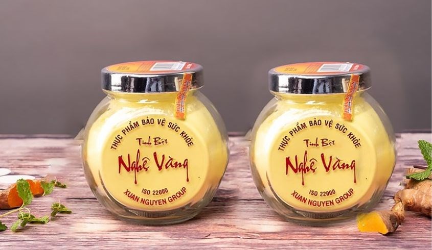 Tinh bột nghệ vàng Xuân Nguyên 75g Tinh bột nghệ vàng Xuân Nguyên 75g