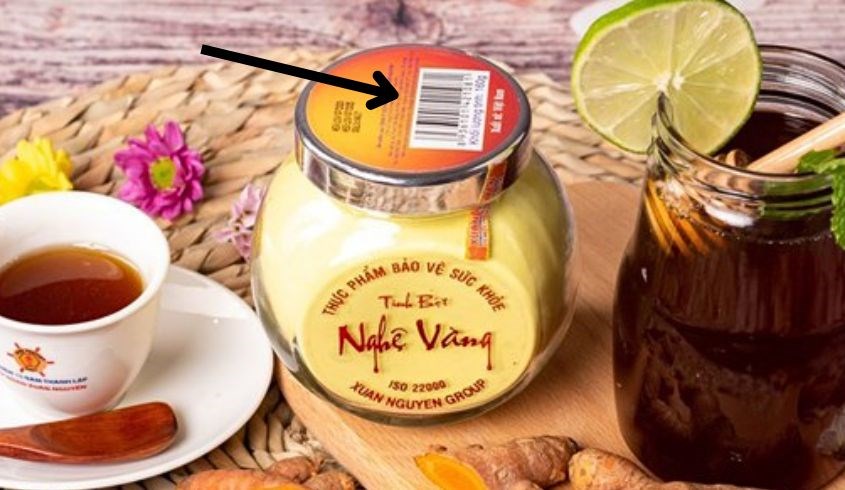 Phân biệt tinh bột nghệ bằng mã vạch Phân biệt tinh bột nghệ bằng mã vạch