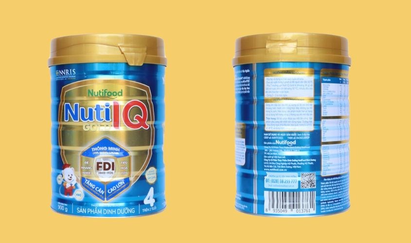 Sữa Nuti IQ Gold 3 cho trẻ từ 2-6 tuổi