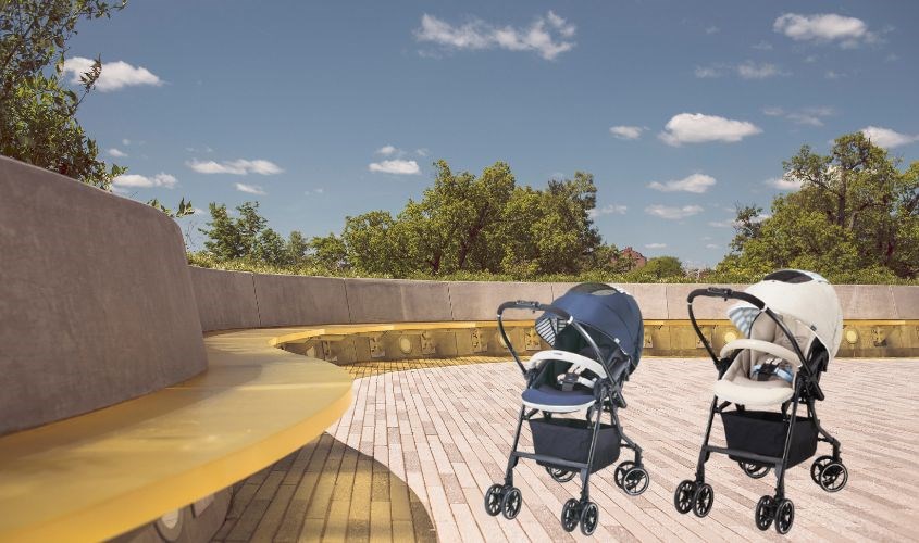 Xe đẩy Combi có thiết kế chắc chắn, cứng cáp Xe đẩy Combi có thiết kế chắc chắn, cứng cáp