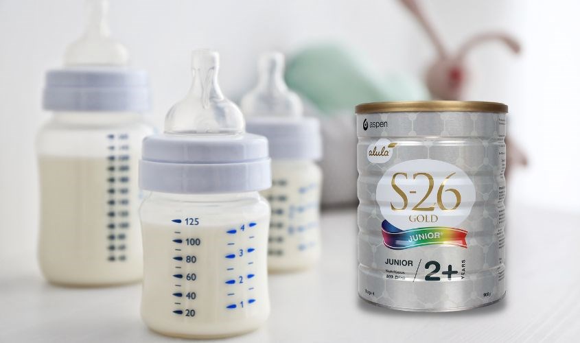 Sữa đã pha nên cho bé dùng hết trong vòng 1 giờ đồng hồ là tốt nhất