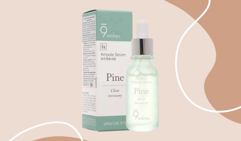 Tinh chất thanh lọc và phục hồi da 9 Wishes Amazing Pine Ampule 25 ml