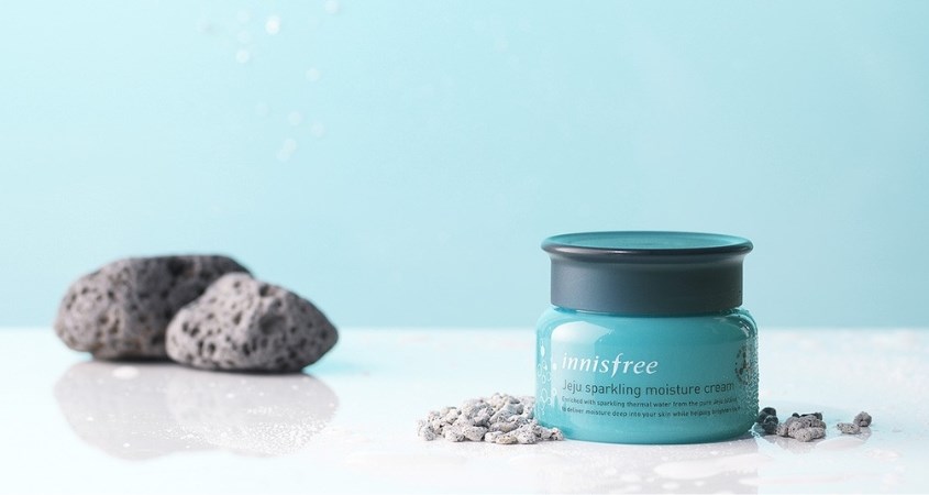 Kem dưỡng ẩm Innisfree Jeju Sparkling Moisture Cream
