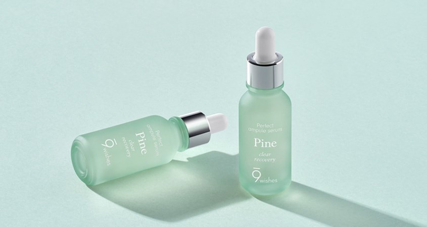 Tinh chất thanh lọc và phục hồi da 9 Wishes Amazing Pine Ampule 25 ml