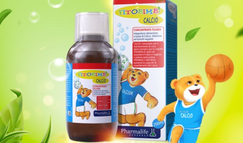 Siro Fitobimbi Calcio phát triển hệ xương và răng 200 ml (từ 6 tháng)