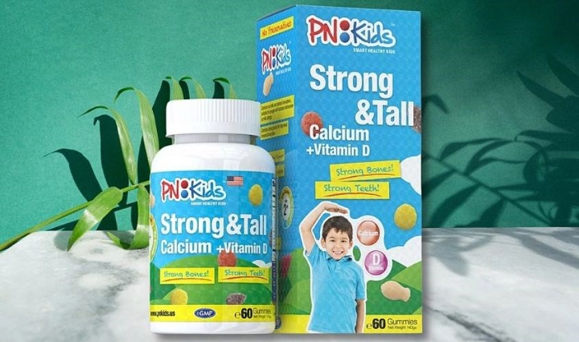 Viên nhai PN Kids Strong & Tall phát triển xương và răng 30 viên