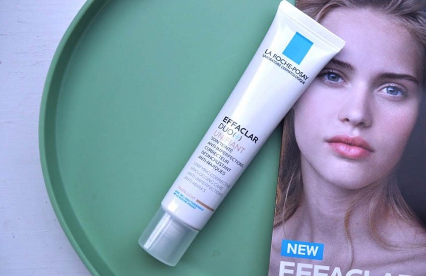 Kem trị mụn La Roche Posay Dou+ có mùi hương rất nhẹ