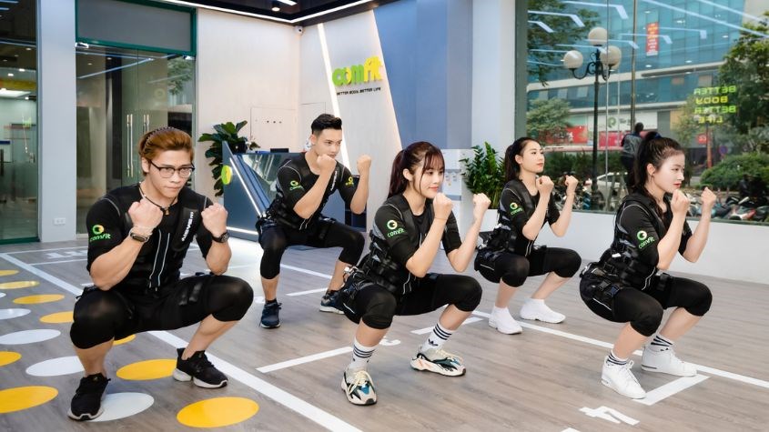 Công nghệ EMS giúp tăng sức mạnh trong quá trình tập gym