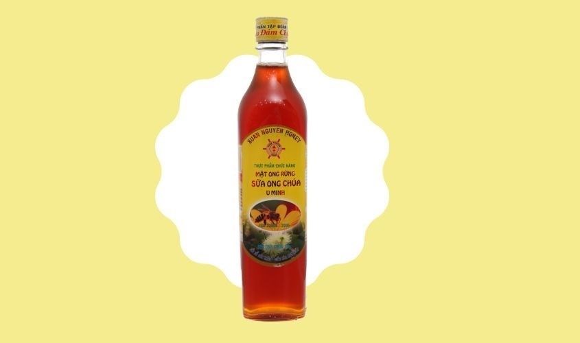 Mật ong rừng nguyên chất pha sữa ong chúa U Minh Xuân Nguyên 500 ml