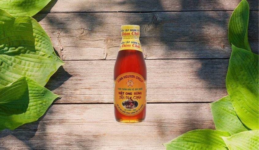 Mật ong rừng nguyên chất pha sữa ong chúa Xuân Nguyên 200 ml