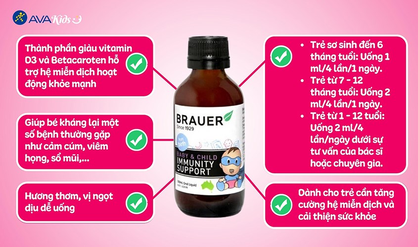 Siro Brauer Baby & Child Immunity Support 