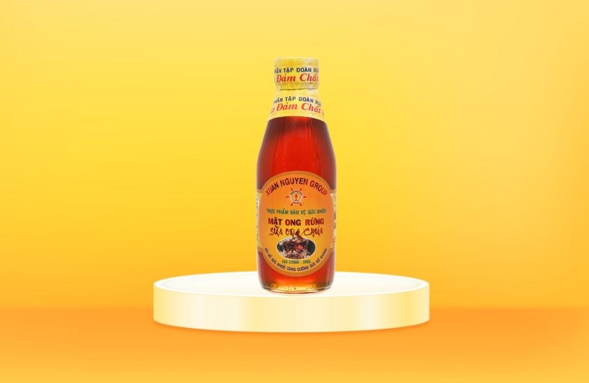 Mật ong rừng nguyên chất pha sữa ong chúa Xuân Nguyên 200 ml