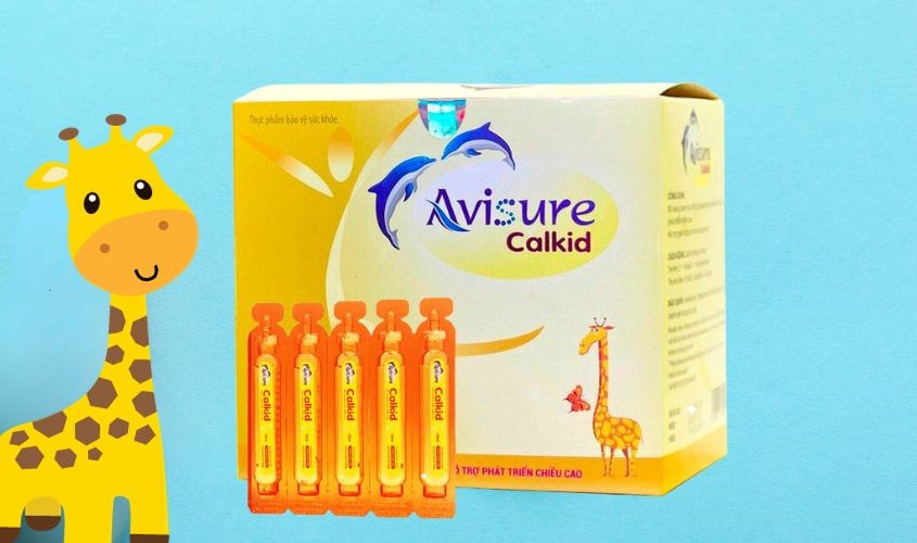 Siro Avisure Calkid hỗ trợ phát triển chiều cao 30 ống