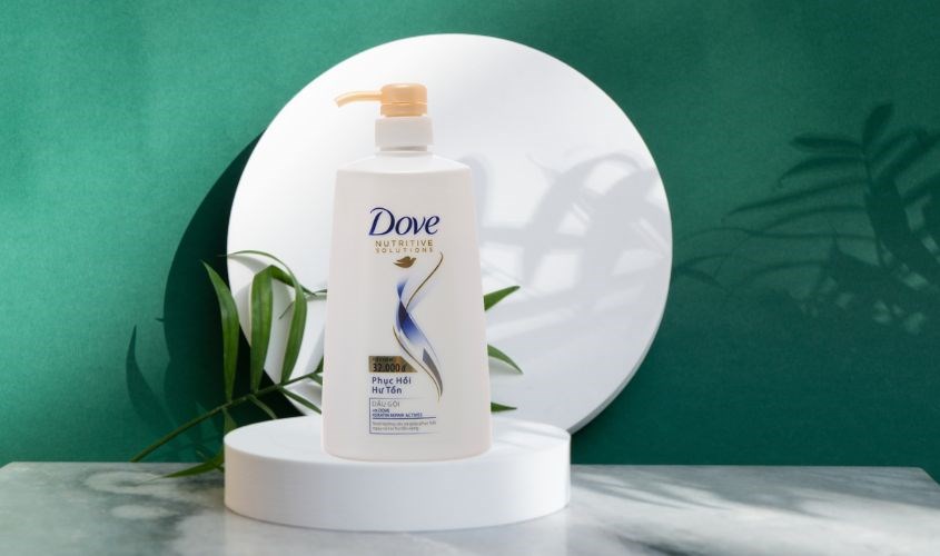 Dầu gội Dove phục hồi tóc hư tổn 631 ml