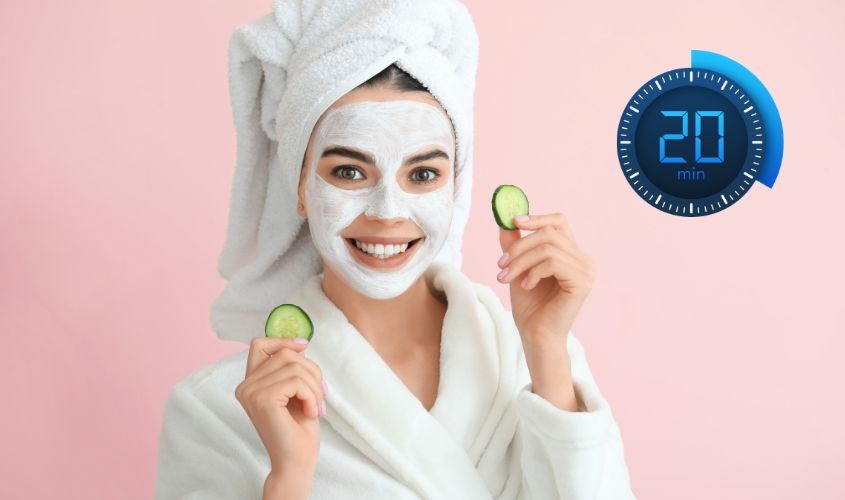 Bạn nên đắp khoảng từ 2 – 3 lần/ tuần và thời gian cho mỗi lần đắp từ khoảng 20 - 25 phút