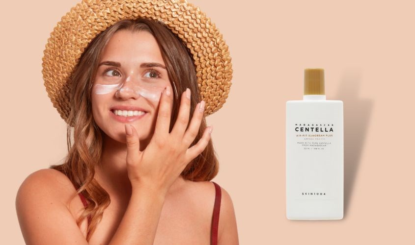 Kem chống nắng dưỡng trắng và chống lão hóa Skin1004 SPF 50+ PA++++ 50 ml