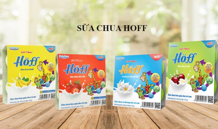 Hoff là loại sữa chua được các mẹ tin dùng