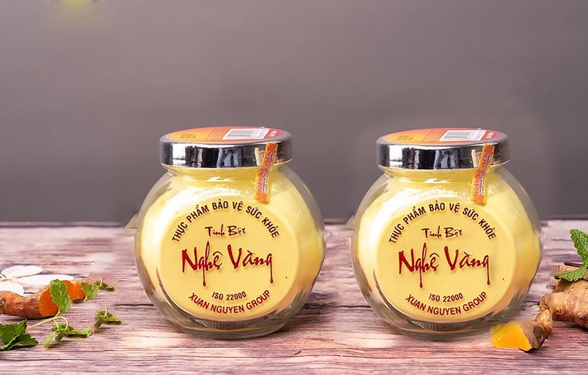 Tinh bột nghệ vàng Xuân Nguyên hũ 75g